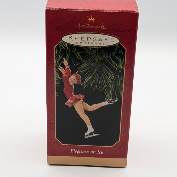 Hallmark Keepsake Elegance on Ice 1997, Vintage Ice Skating Christmas Ornament - Picture 8 of 11